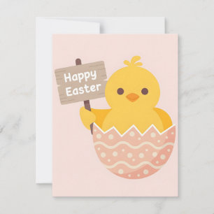 Ostergeschenk für Küken-Ei-Karte Feiertagskarte