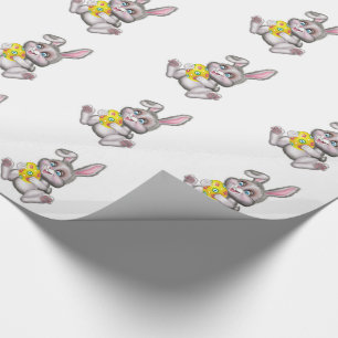 Ostergeschenk Wrap/Bunny und Ei Geschenkpapier