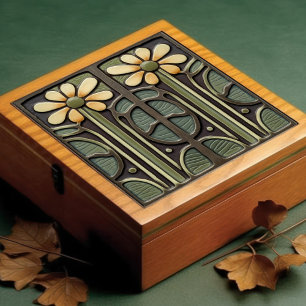 Osterglocken Art Deco Florale Wanddekoration Art N Fliese