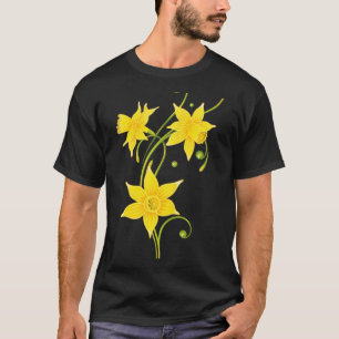Osterglocken Blumen Shirt Florales Frühlingsdesign