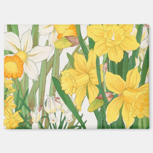 Osterglocken-Holzschnitt, Tanigami Kônan, 1917 Magnet