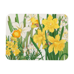 Osterglocken-Holzschnitt, Tanigami Kônan, 1917 Magnet