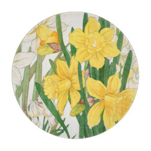 Osterglocken-Holzschnitt, Tanigami Kônan, 1917 Schneidebrett