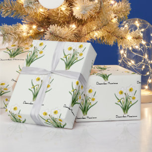 Osterglocken im Dezember Geschenkpapier
