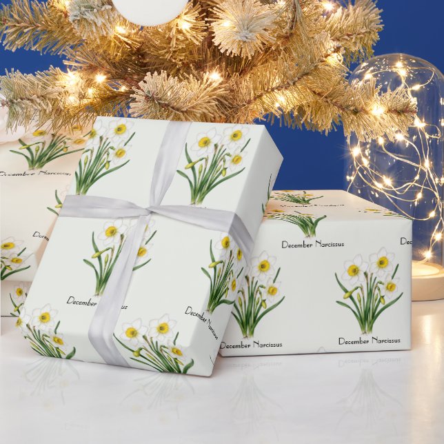 Osterglocken im Dezember Geschenkpapier (Feiertage)