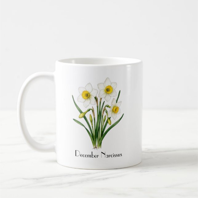 Osterglocken im Dezember  Kaffeetasse (Links)