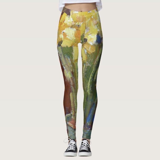 Osterglocken-Leggings Leggings (Vorderseite)
