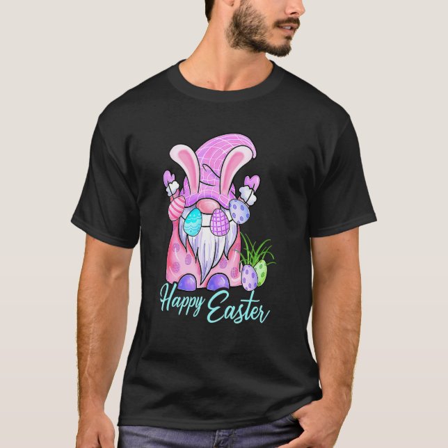 Ostergnai Jagdkorb Niedlicher Happy T-Shirt (Vorderseite)
