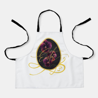 Ostergoldei und elegante Iris Schürze
