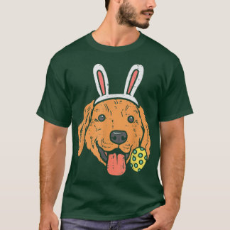 Ostergolden Retriever Bunny Face Dog Lover Men W T-Shirt