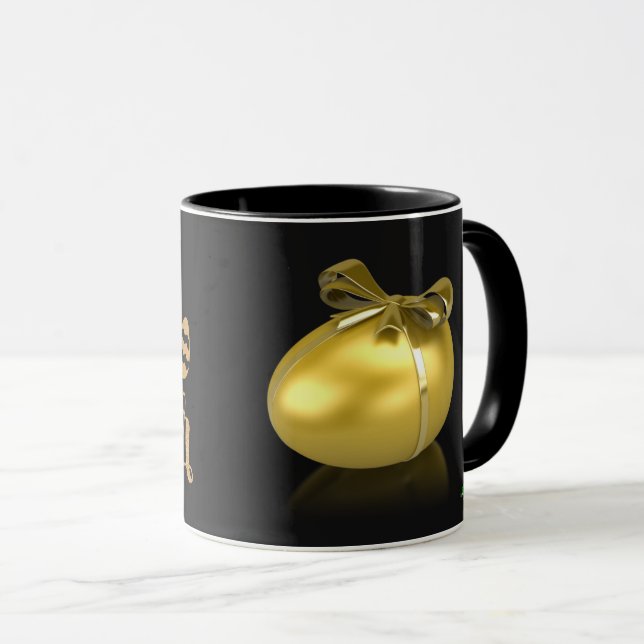 Ostergoldenes Ei Tasse (VorderseiteRechts)