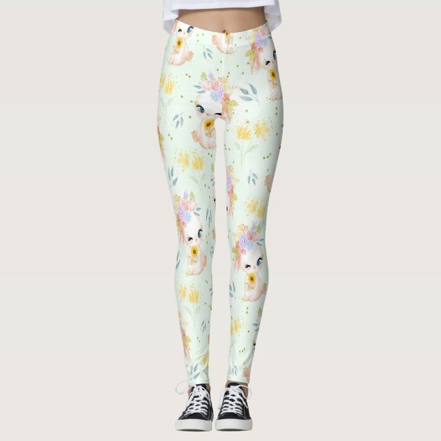 Ostergras Leggings (Vorderseite)