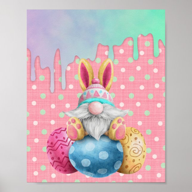 Ostergrindeleier Punkt Icing Tropfen Poster (Vorne)
