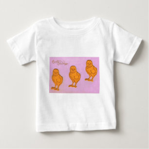 Ostergruß Chicks Lila Baby T-shirt