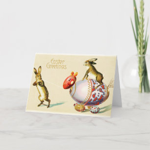 Ostergruß Vintage Grußkarte Feiertagskarte