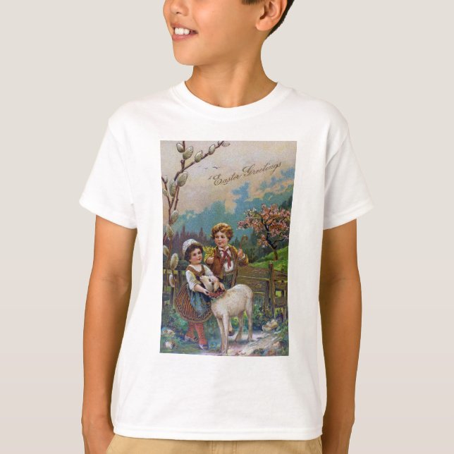 Ostergrüße 1908 T-Shirt (Vorderseite)