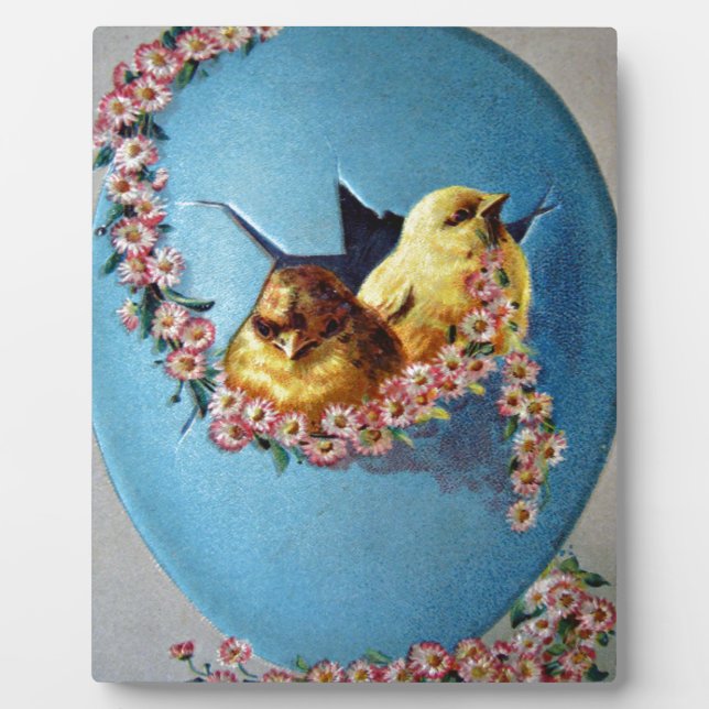 Ostergrüße 1909 fotoplatte (Vorderseite)