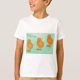 Ostergrüße Chicks Grün T-Shirt