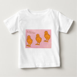 Ostergrüße Chicks Pink Baby T-shirt