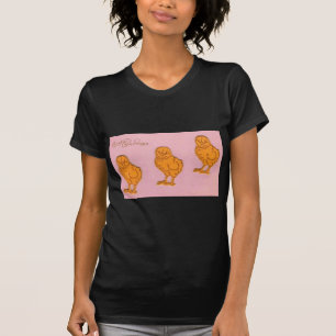 Ostergrüße Chicks Pink T-Shirt