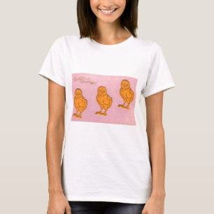 Ostergrüße Chicks Pink T-Shirt