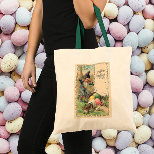 Ostergrüße im viktorianischen Vintage-Stil mit Gno Tragetasche