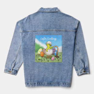 Ostergrüße Jeansjacke