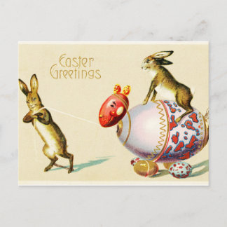 Ostergrüße Vintage Postkarte