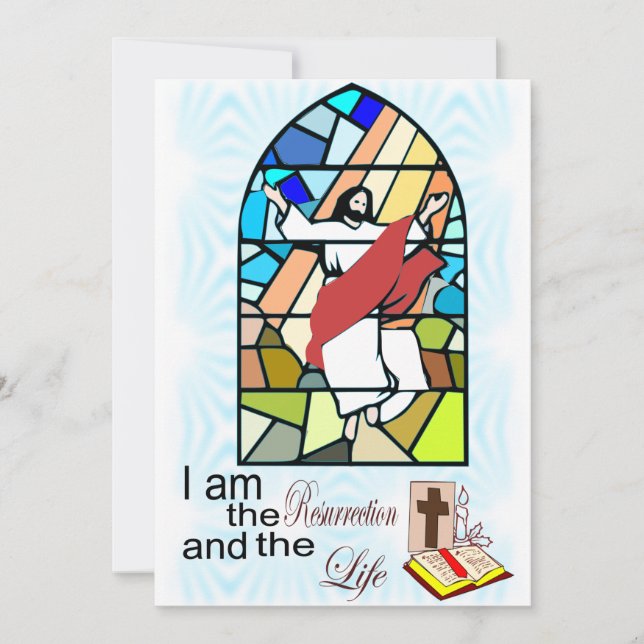 Ostergrüßen Einladung (Vorderseite)