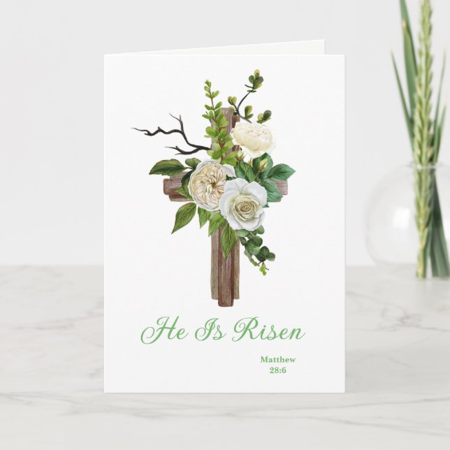 Ostergrußkarte Feiertagskarte (Vorderseite)