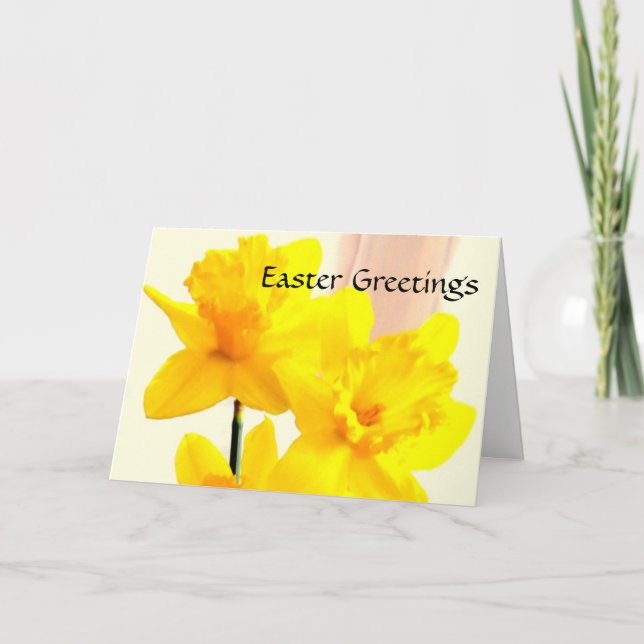 Ostergrusskarte Feiertagskarte (Vorderseite)