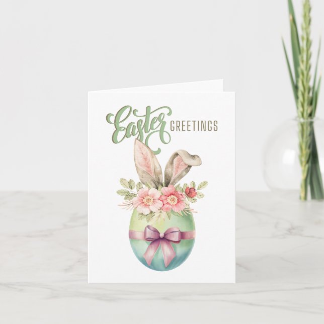 Ostergrusskarte Karte (Vorderseite)