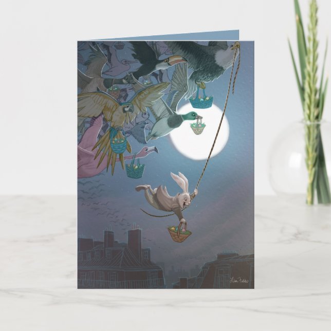 Ostergrußkarte Karte (Vorderseite)