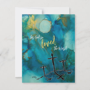 Osterhallelujah-Flachkarte