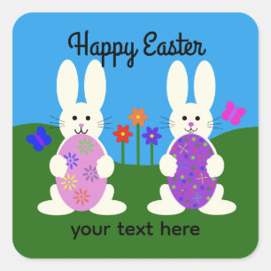Osterhase #7-2 Stickers