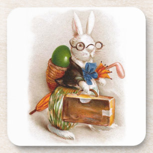 Osterhase auf Tour Untersetzer
