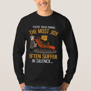 Osterhase aus Schokolade für psychische Gesundheit T-Shirt