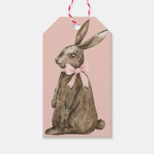 Osterhase aus Schokolade Geschenkanhänger
