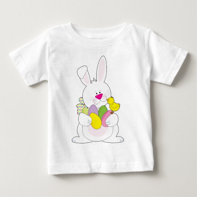 Osterhase Baby T-shirt (Vorderseite)