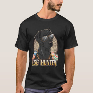 Osterhase Black Labrador Retriever Ei Jäger D T-Shirt