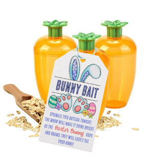 Osterhase Blau Geschenkanhänger