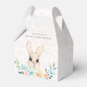 Osterhase Boho Regenbogen Mädchen Baby Shower Geschenkschachtel