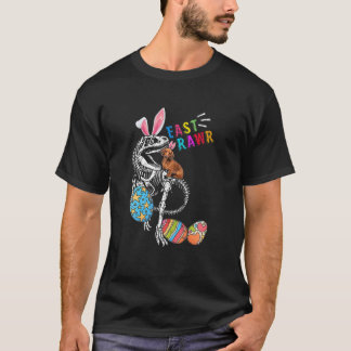 Osterhase Bunny Dachshund Hund Reitet Bunny Rex Sk T-Shirt