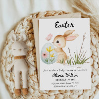 Osterhase & Bunte Eier Baby Shower Party
