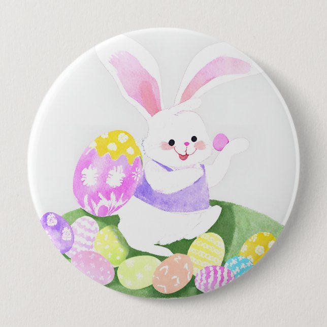 Osterhase Button (Vorderseite)