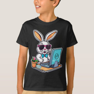 Osterhase Computer-Videospiel-Liebhaber 1  T-Shirt