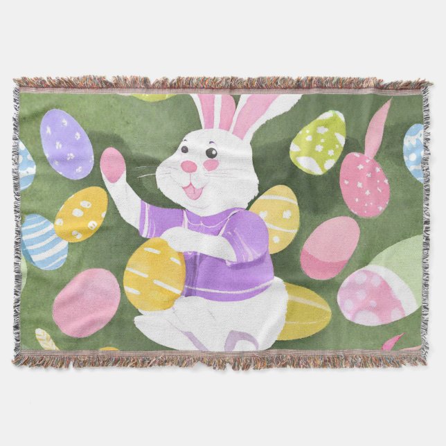 Osterhase Decke (Vorderseite)