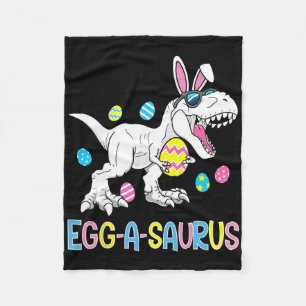 Osterhase Dinosaurier Ei A Saurus Trex Kinder Jung Fleecedecke