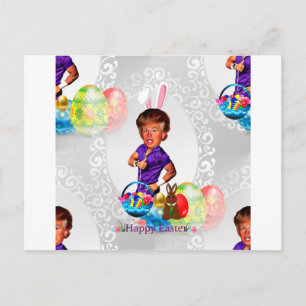 Osterhase Donald Trump Feiertagspostkarte