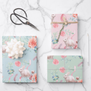 Osterhase Drei Burgen - Weltkulturerbe der Unesco Geschenkpapier Set